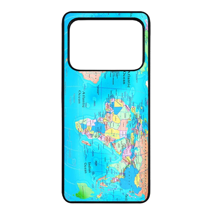 کاور طرح نقشه جهان مناسب برای گوشی موبایل شیائومی mi 11 ultra