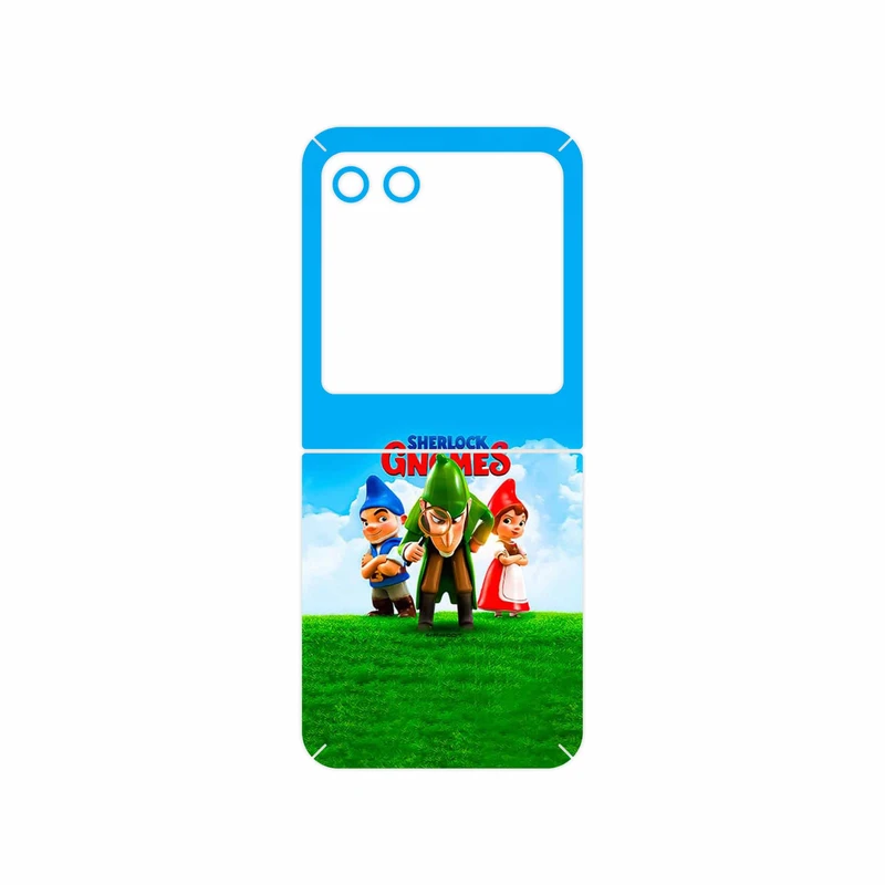 برچسب پوششی ماهوت مدل Sherlock Gnomes مناسب برای گوشی موبایل موتورولا Razr 40 Ultra
