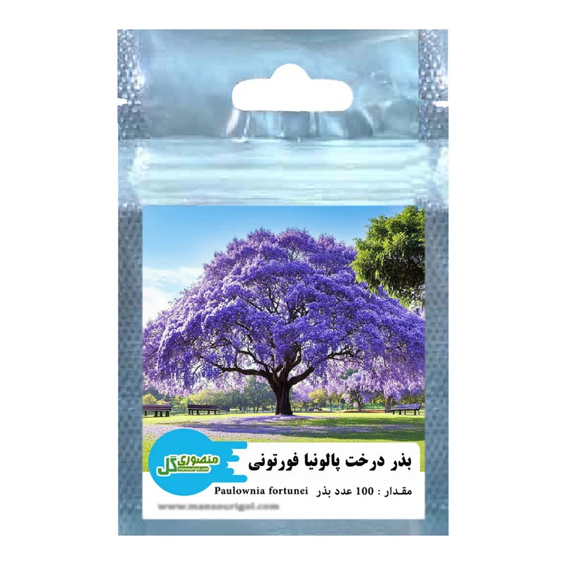 بذر درخت پالونیا فورتونی منصوری گل کد Mp100 وزن 1 گرم