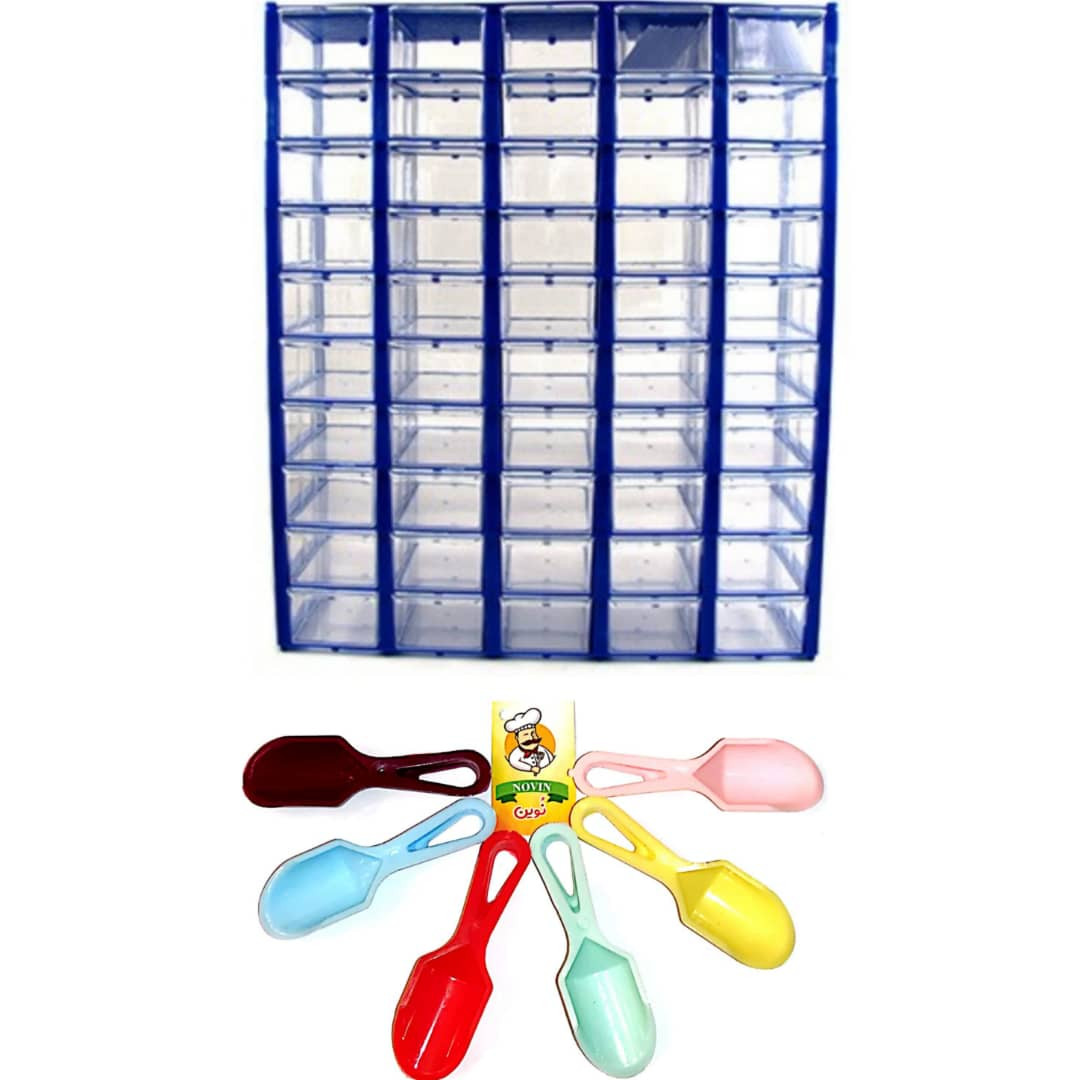جای ادویه 50 پارچه مدل A10 جای ادویه 50 پارچه مدل A10