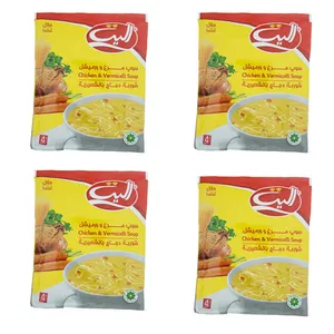 سوپ نیمه آماده مرغ و ورمیشل الیت - 65 گرم بسته 4 عددی