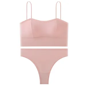 ست نیم تنه و شورت زنانه مدل لندی اسپرت پشت باز کد p919