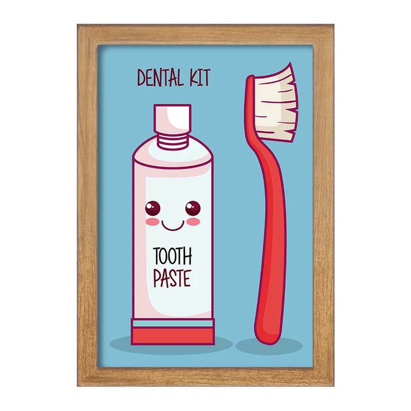 تابلو خندالو مدل دندان و دندان پزشکی کودکانه کد 36699