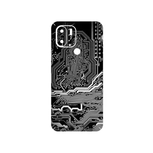 MAHOOT Black_Printed_Circuit_Board Cover Sticker for Xiaomi Redmi A1 Plus