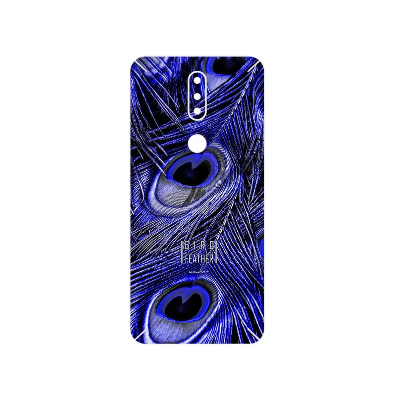 برچسب پوششی ماهوت مدل Purple Feather مناسب برای گوشی موبایل نوکیا 2.4