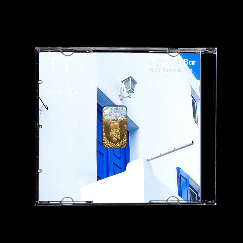 شمش طلا 18 عیار گالری طلا توسطی مدل E05566