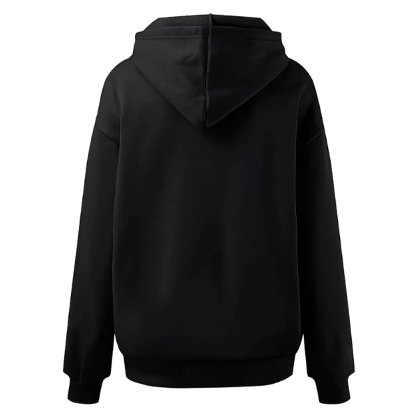 عکس شماره 2 : هودی زنانه مدل لانگ کلاه دار