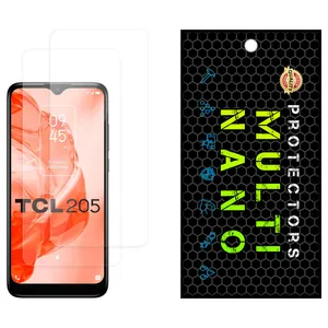 Multi Nano X-S2N Screen Protector For TCL 205 Pack of 2