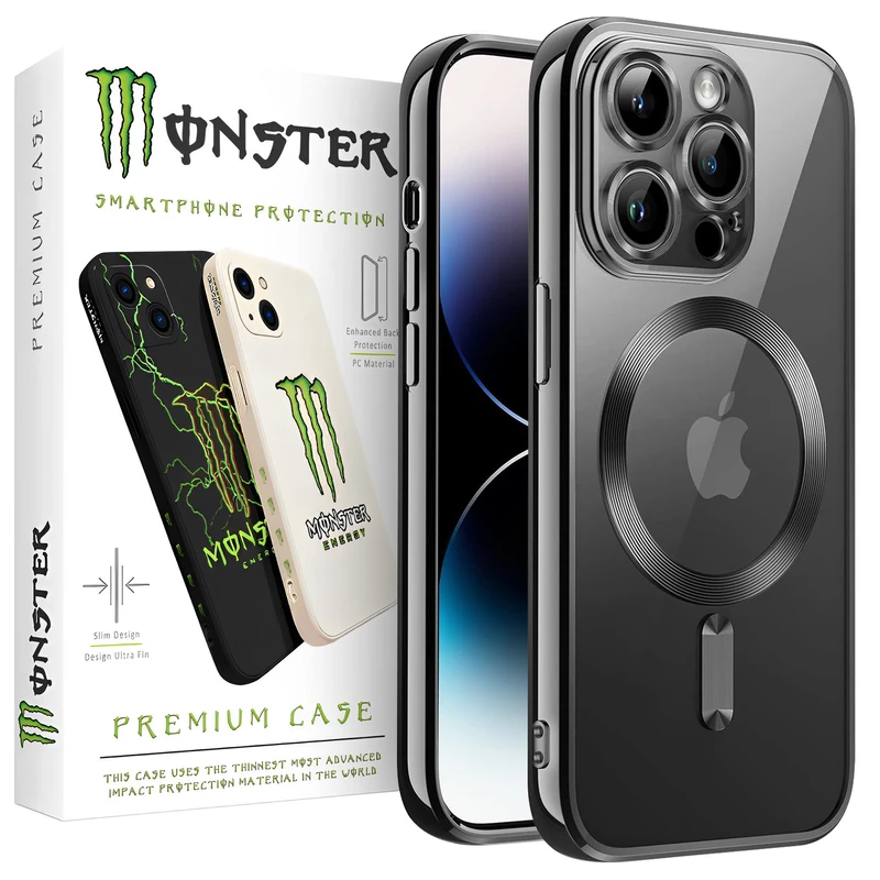 کاور مانستر مدل Clear Magsafe مناسب برای گوشی موبایل اپل Iphone 13 Pro Max