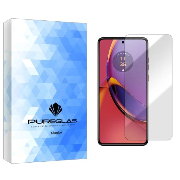 محافظ صفحه نمایش پیور گلس مدل NueGlas مناسب برای گوشی موبایل موتورولا Moto G84