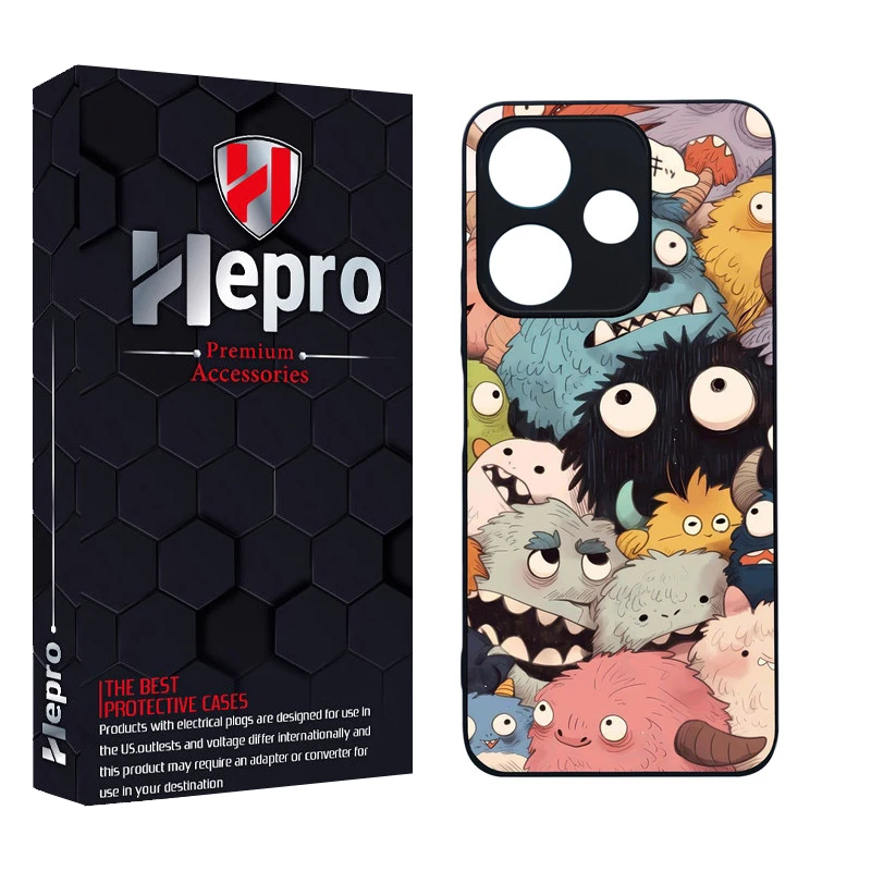 کاور هپرو طرح فانتزی مدل TPU مناسب برای گوشی موبایل شیائومی Redmi 13 4G / Redmi 13 5G