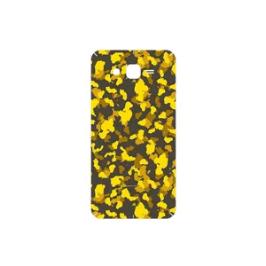 MAHOOT Yellow Infantry Army Cover Sticker for Samsung Galaxy J7 2015