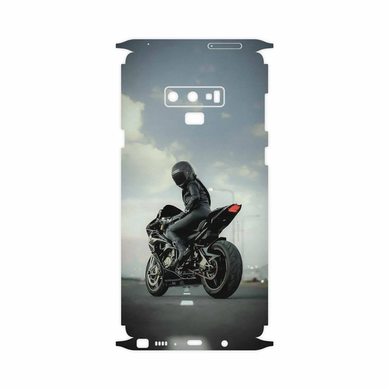 برچسب پوششی ماهوت مدل Motorcycling-FullSkin مناسب برای گوشی موبایل سامسونگ Galaxy Note 9