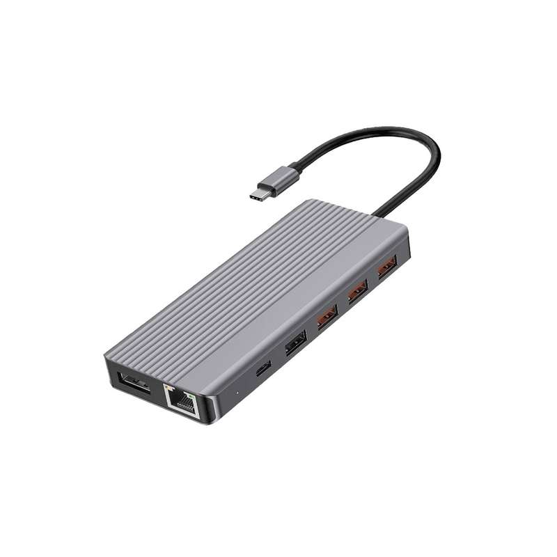 هاب 13 پورت USB C پاورولوجی مدل p131hbcgy هاب 13 پورت USB C پاورولوجی مدل p131hbcgy