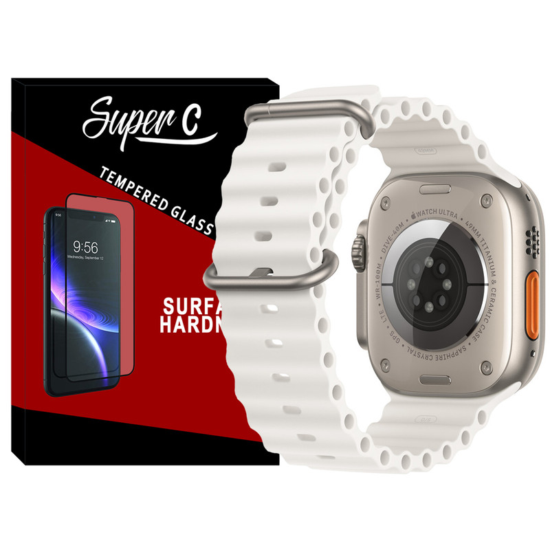 بند سوپرسی مدل Ocean مناسب برای ساعت هوشمند ویرفیت S8 Ultra Max