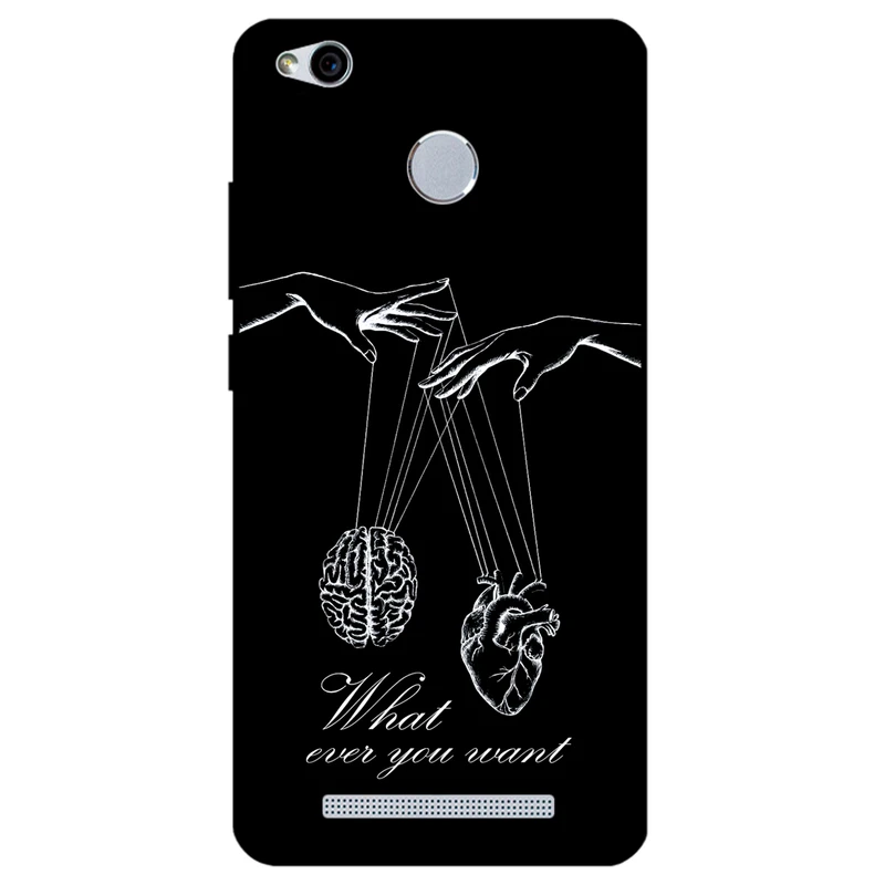 کاور مگافون طرح فکر و احساس مدل 1899 مناسب برای گوشی موبایل شیائومی Redmi 3 / 3S / 3 Pro 