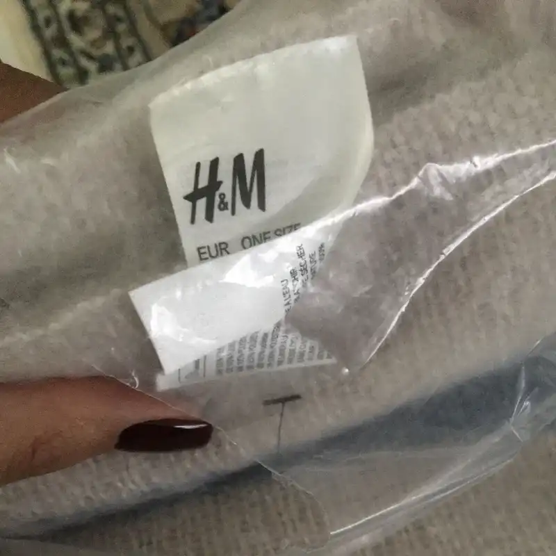 شال گردن اچ اند ام مدل پشمي