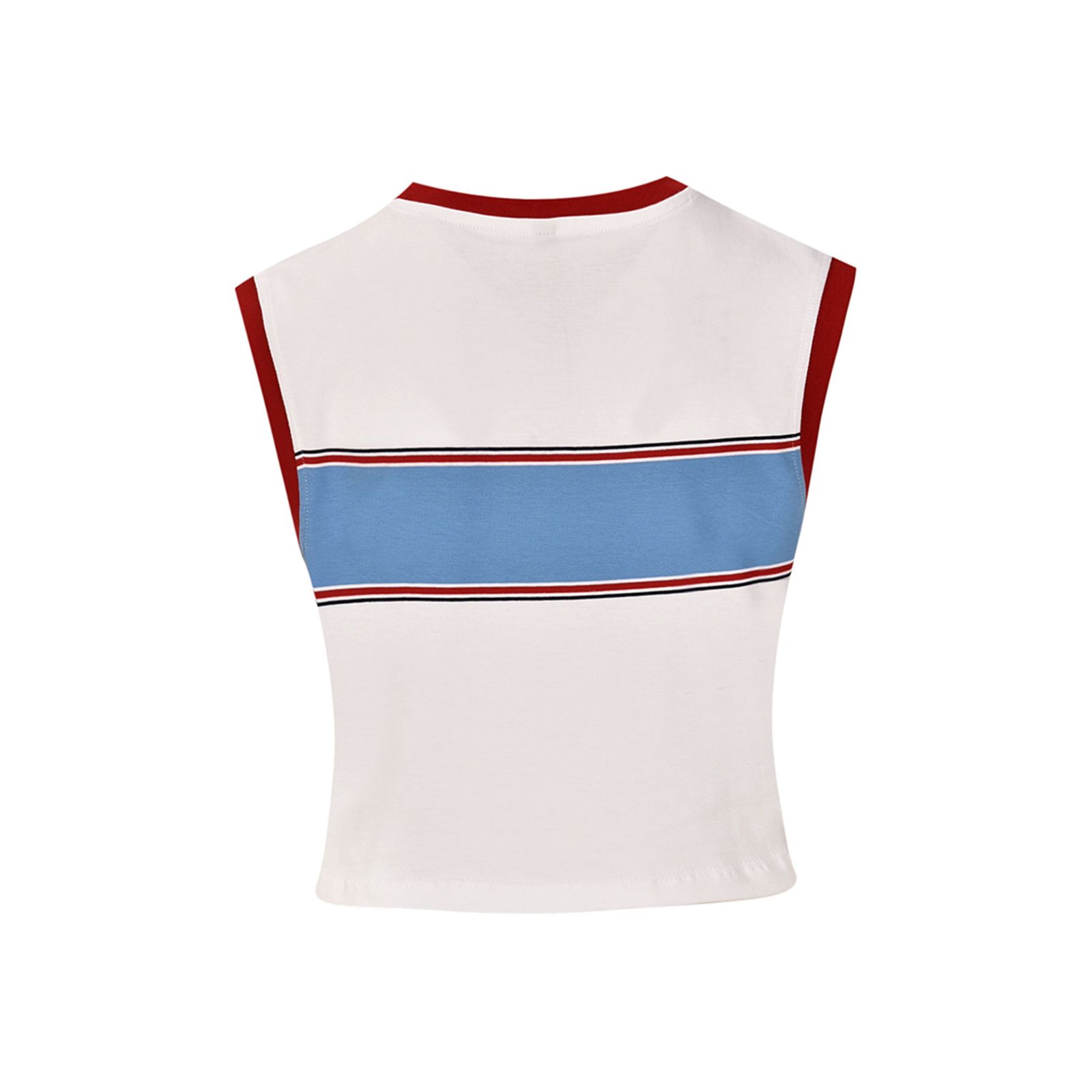 تی شرت آستین کوتاه زنانه بادی اسپینر مدل 5271 کد 1 رنگ سفید -  - 3