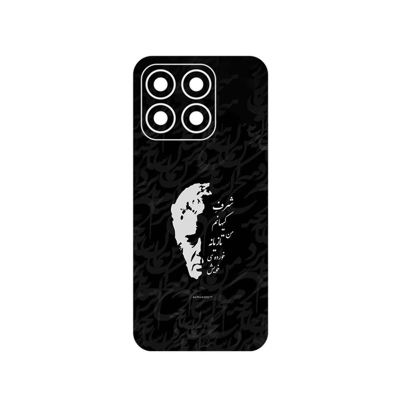 برچسب پوششی ماهوت مدل Ahmad_Shamlou مناسب برای گوشی موبایل آنر X8b