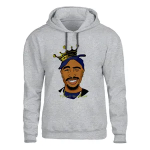 هودی مردانه مدل توپاک کد 116 رنگ طوسی