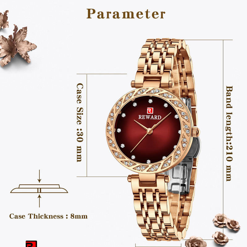 ساعت مچی عقربه ای زنانه ریوارد مدل 21050L