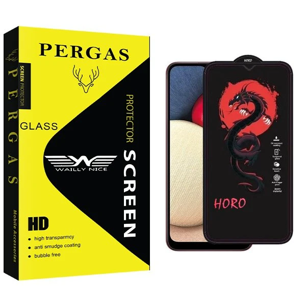 محافظ صفحه نمایش وایلی نایس مدل Pergas Horo مناسب برای گوشی موبایل سامسونگ galaxy a02s
