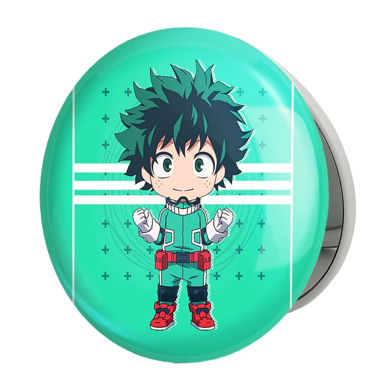 آینه جیبی خندالو طرح میدوریا انیمه آکادمی قهرمان من مدل تاشو کد 11597 