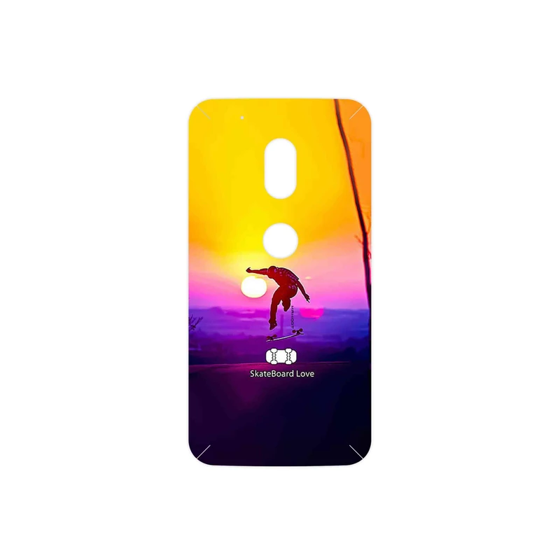 برچسب پوششی ماهوت مدل Skateboard مناسب برای گوشی موبایل موتورولا Moto G4 Play