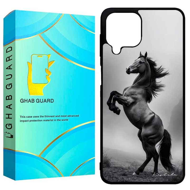 کاور قاب گارد طرح اسب مدل GCHPA224 مناسب برای گوشی موبایل سامسونگ Galaxy A22 4G / M22 4G / M32 4G
