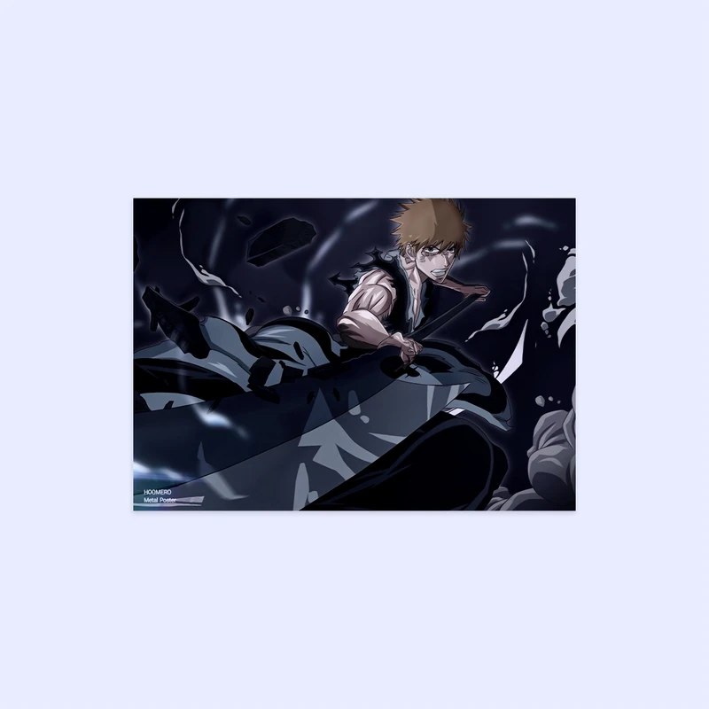پوستر هومرو مدل فلزی طرح انیمه bleach کد PS884