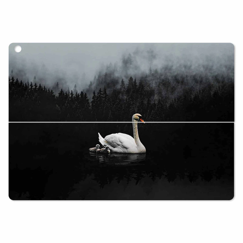برچسب پوششی ماهوت مدل Swan Lake مناسب برای تبلت ایسوس Transformer 3 Pro 2016