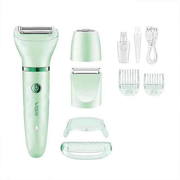 ست اصلاح موی بدن بانوان وی جی ار مدل V-735 در ارزانترین فروشگاه اینترنتی ایران ارزان