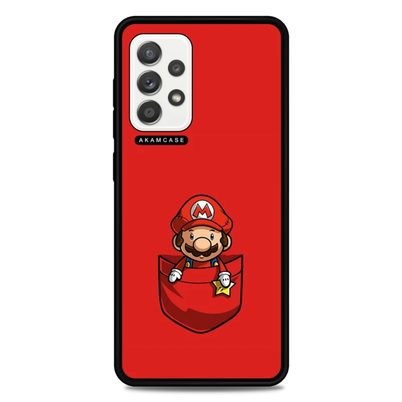 کاور آکام مدل AMC-WSGA52-SUPER MARIO3 مناسب برای گوشی موبایل سامسونگ Galaxy A52