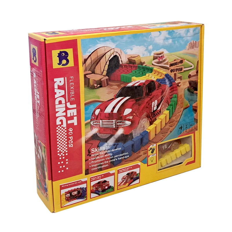 کیت ماشین بازی مدل جت ریسینگ کد bz90