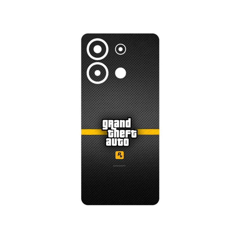 برچسب پوششی ماهوت مدل GTA مناسب برای گوشی موبایل شیائومی Redmi Note 13 4G