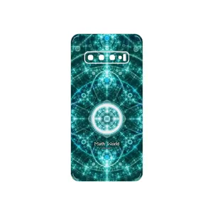MAHOOT Mathematical Geometric Shape 4 Cover Sticker for Samsung Galaxy S10