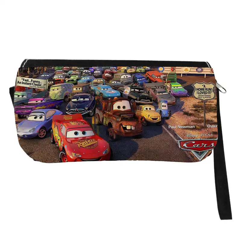 جامدادی طرح انیمیشن ماشینها مدل دو زیپ کد 167