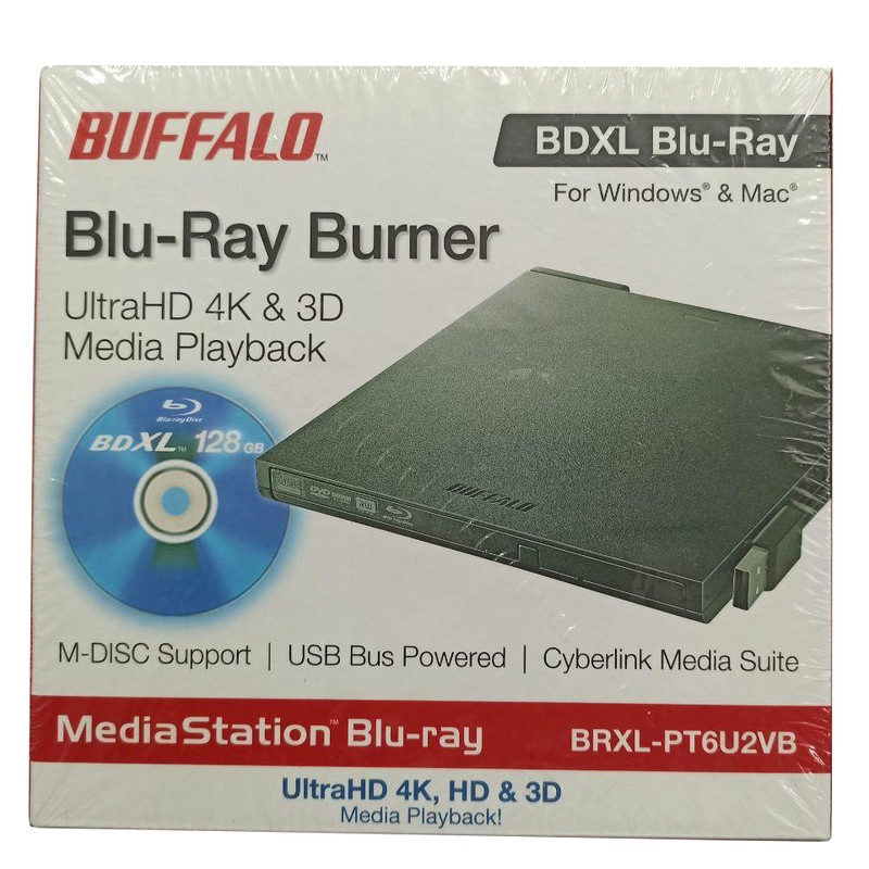 درایو Blu-ray اکسترنال بوفالو مدل BRXL-PT6U2VB 2