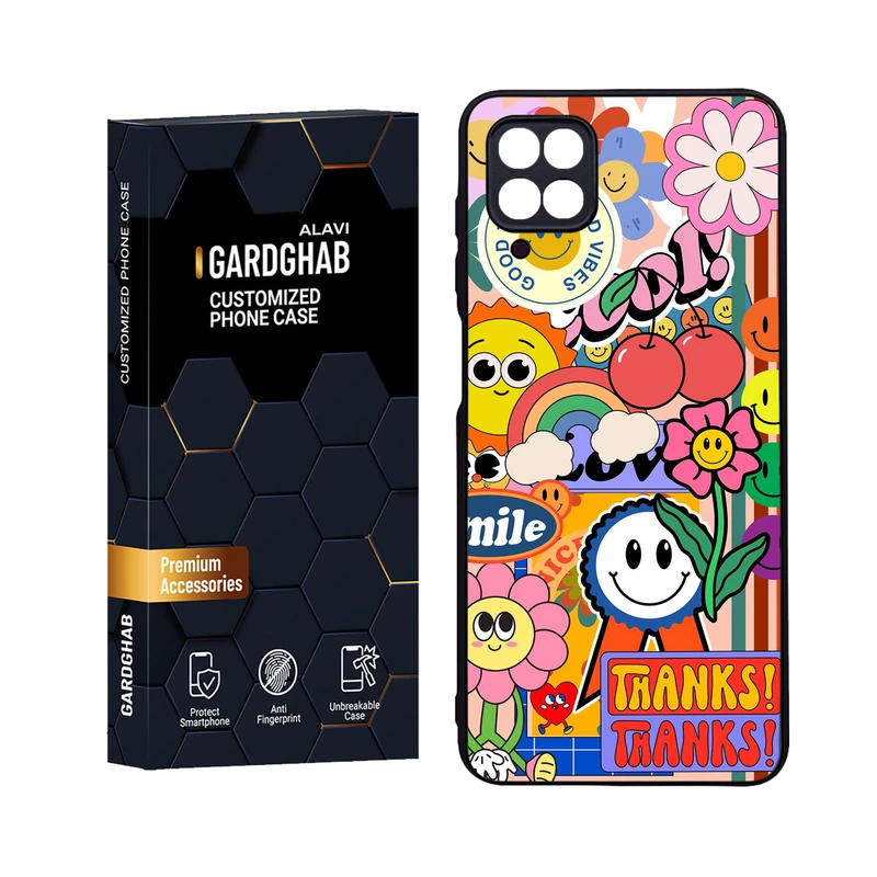 کاور گارد قاب علوی مدل Glass مناسب برای گوشی موبایل سامسونگ Galaxy A12