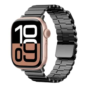 بند گوف مدل Link Magnet مناسب برای اپل واچ سری 1/2/3/4/5/6/7/8/9/SE/ULTRA/ULTRA 2 سایز 42/44/45/49 mm