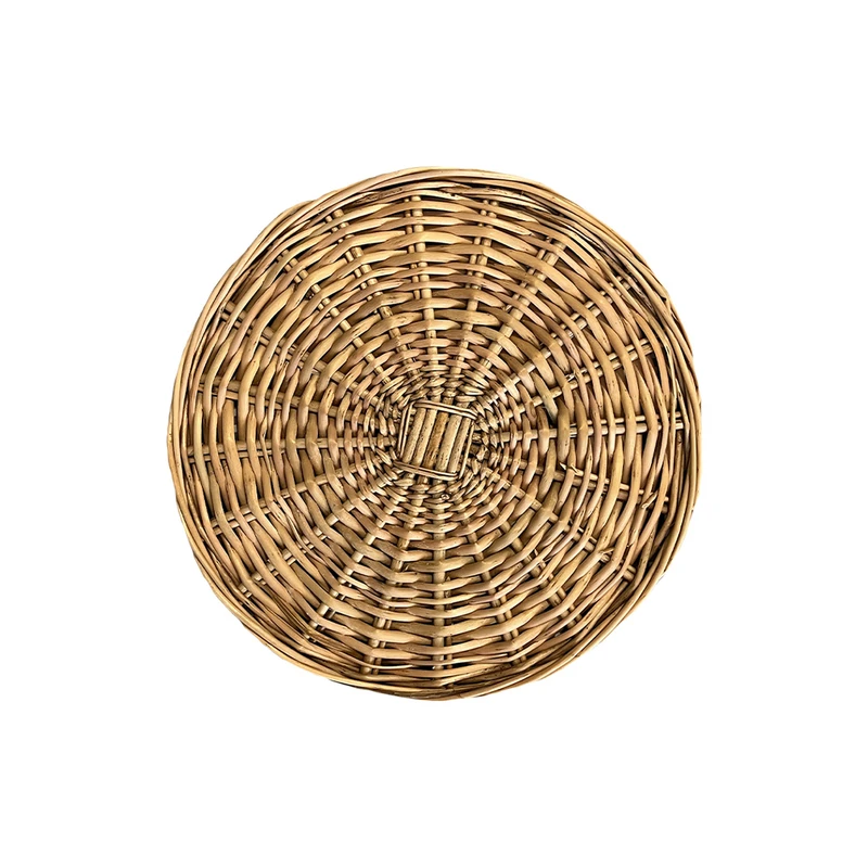 سینی حصیری مدل مروار طرح گرد کد 20