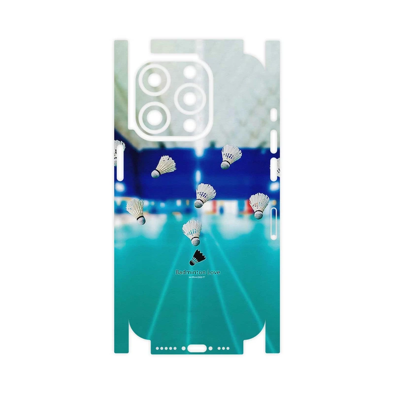 برچسب پوششی ماهوت مدل Badminton-FullSkin مناسب برای گوشی موبایل اپل iPhone 15 Pro