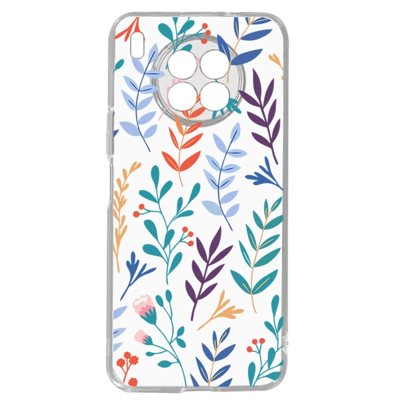 کاور طرح Tiny Leavesمناسب برای گوشی موبایل هوآوی Nova 8i