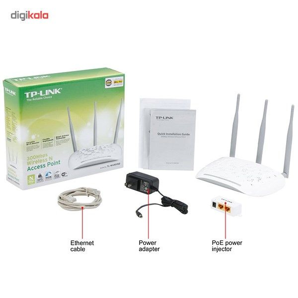 اکسس پوینت بیسیم N300 تی پی-لینک مدل TL-WA901ND main 1 8