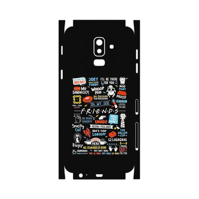 برچسب پوششی ماهوت مدل Friends 2-FullSkin مناسب برای گوشی موبایل سامسونگ Galaxy J8