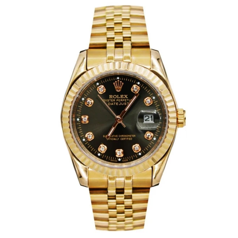 ساعت مچی عقربه ای زنانه  مدل دیت جاست Tmz