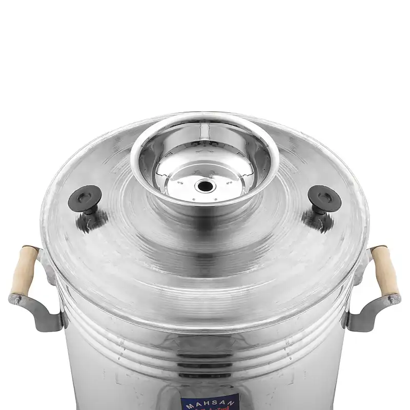 سماور گازی مهسان استیل کار مدل 33