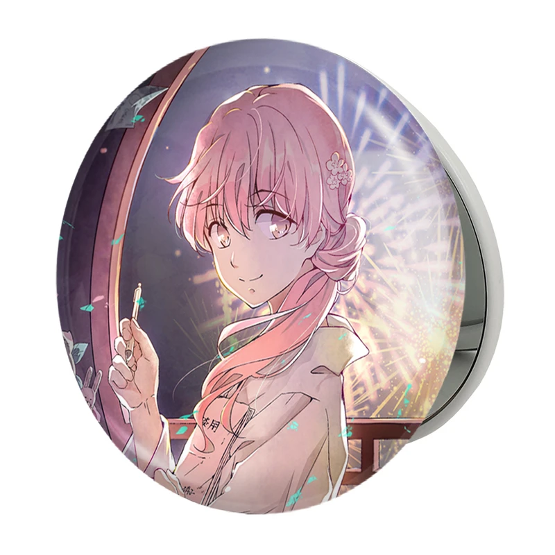 آینه جیبی خندالو طرح شوکو نیشیمیا انیمه سایلنت ویس A Silent Voice مدل تاشو کد 15844 