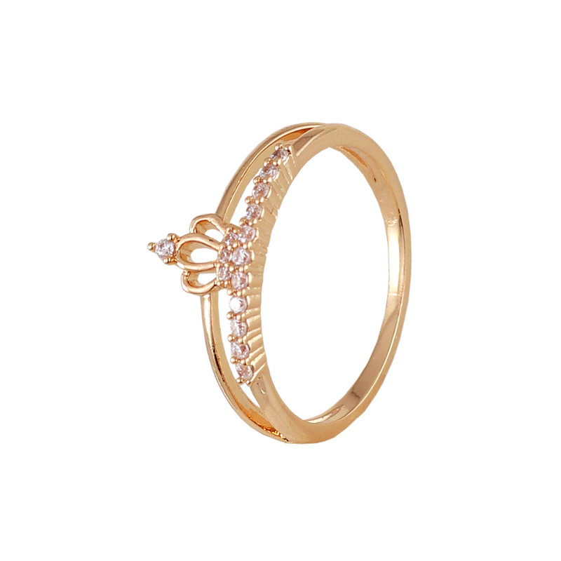 انگشتر زنانه ژوپینگ مدل تاج کد L434 انگشتر زنانه ژوپینگ مدل تاج کد L434