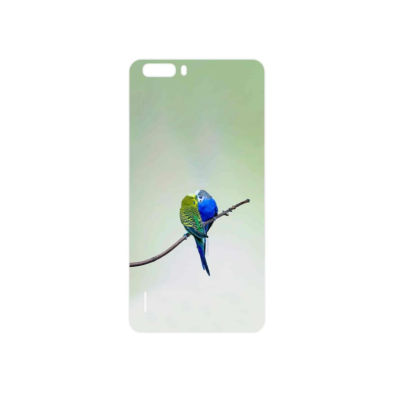 برچسب پوششی ماهوت مدل Lovebird مناسب برای گوشی موبایل آنر 6 Plus